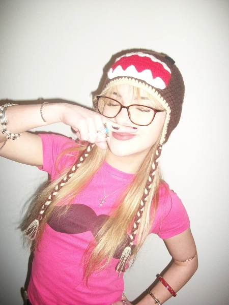 mustache tee