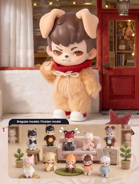 POKOJA LAND Blind Box (Non-Plush Filling), Suitable As Holiday Gift For Friends - Size 1Pc (random)