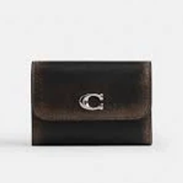 Coach Women's Essential Loved Leather Card Holder Wallet