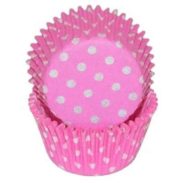 PINK POLKA DOT BAKING CUPS /500 Product #85-31705