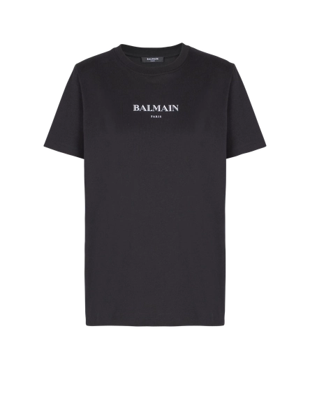 T-shirt with Balmain print