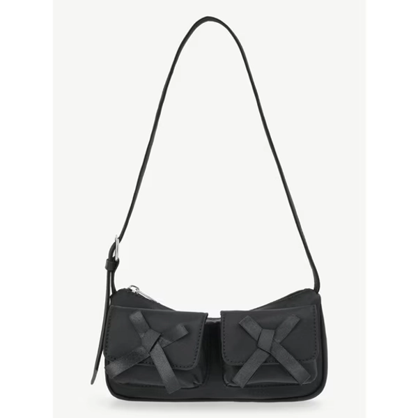 Weekend Academy Girls Bow Pocket Handbag