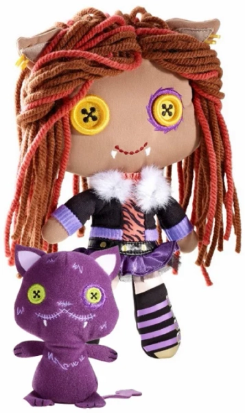 Plush Clawdeen & Crescent