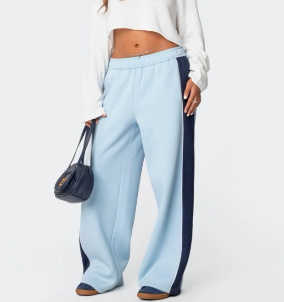 Edikted Women's Contrast Panel Sweatpants