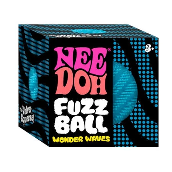 NeeDoh Fuzzball Waves Soft Doh Filled Stretch Ball