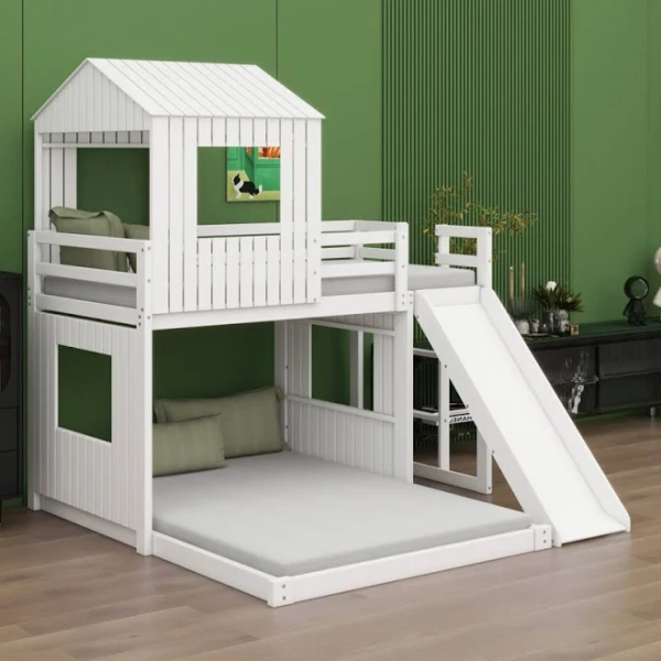 One Allium Way Wooden Bunk Bed