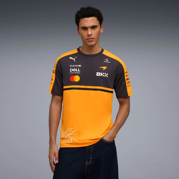 McLaren 2026  Team Oscar Piastri Driver Set Up T-Shirt - Papaya
