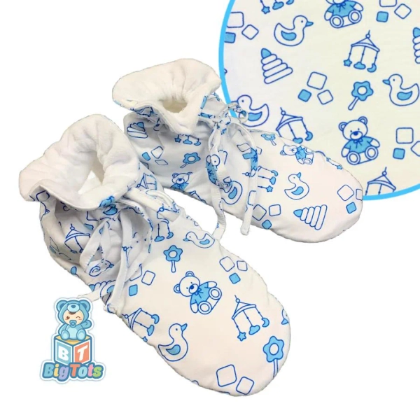 New Sizing ABDL Blue baby Toys print Fleece lined Adult Baby