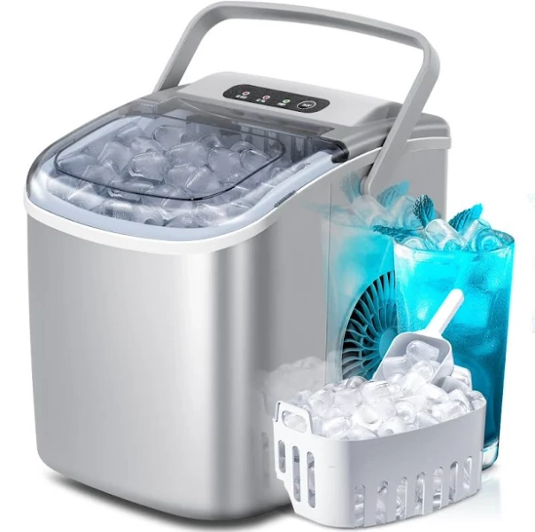 Portable Countertop Ice Maker Machine