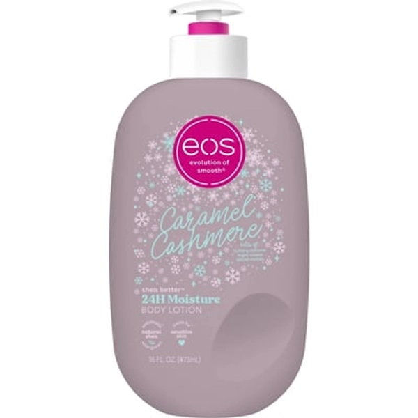 eos Holiday Body Lotion - Caramel Cashmere - 16 fl oz