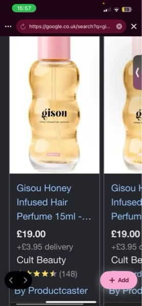 gisou hair perfume - Google Search