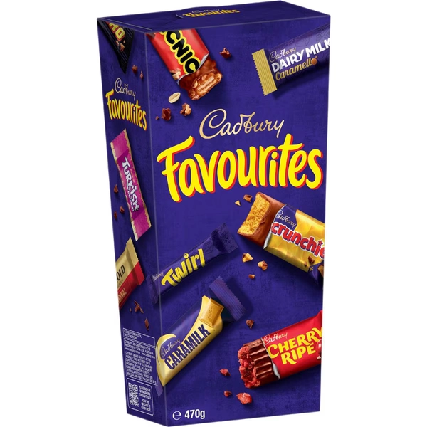 Cadbury Favourites Chocolate Gift Box  470g