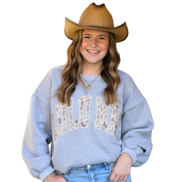 Women's Lulu Mac Camo Sweatshirt