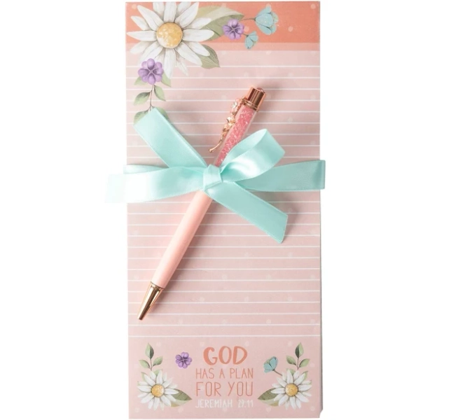 Divinity Boutique God Has a Plan Magnetic List and Pen