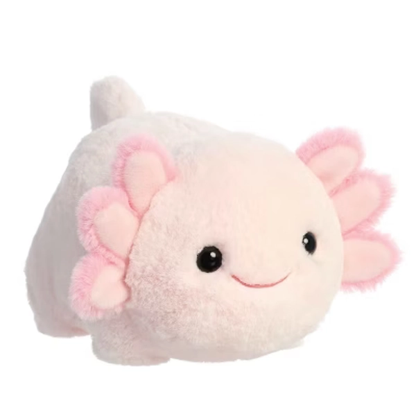 Aurora Medium Axel Axolotl Spudsters Adorable Stuffed Animal Pink 10"