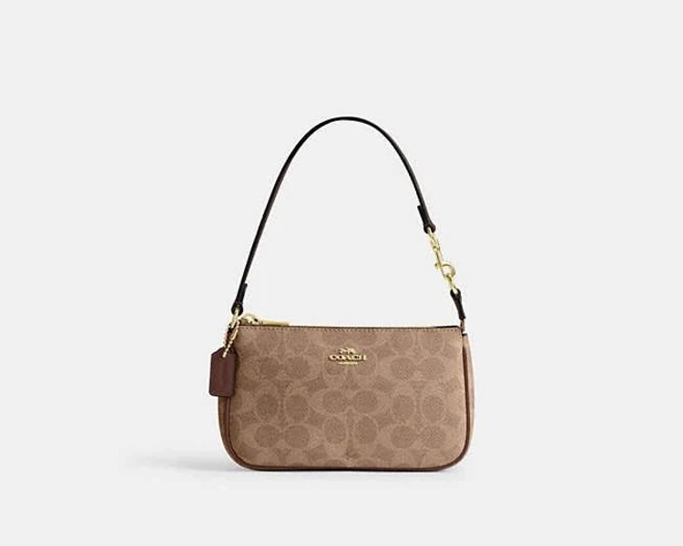 Coach Women's Nolita 19 Signature Canvas Handbag