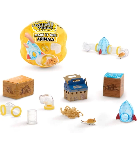 MGA's Miniverse Make It Mini Animals Series 2 Collectible Craft Toy