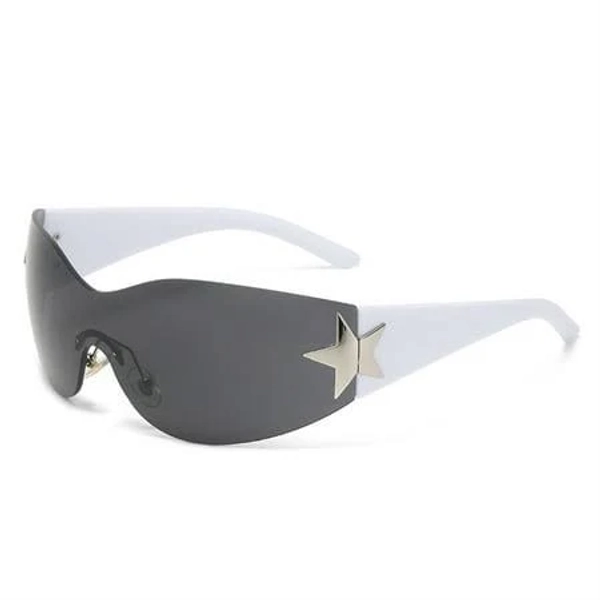 Y2K Star Wrap Around Sunglasses