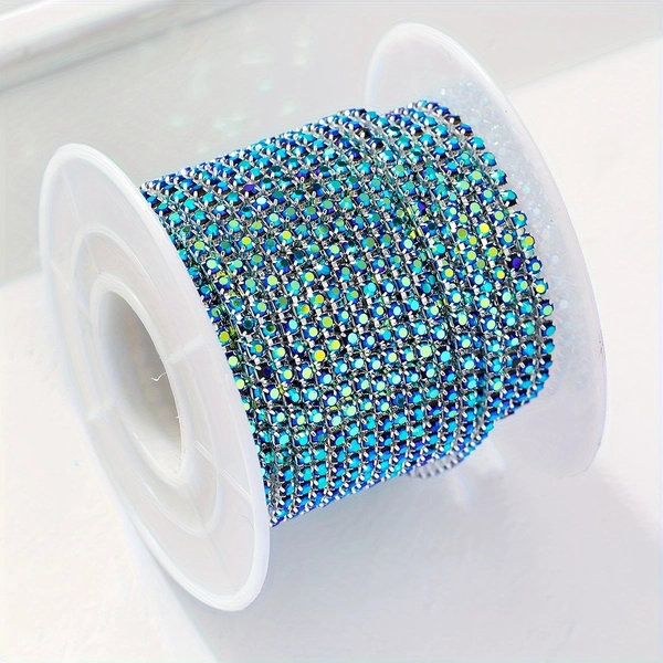1 roll 450cm ultra sparkly   chain suitable nail - Temu