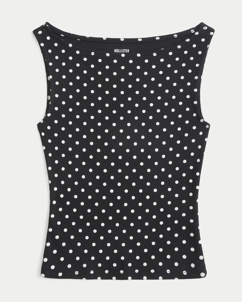 Slash-Neck Tank