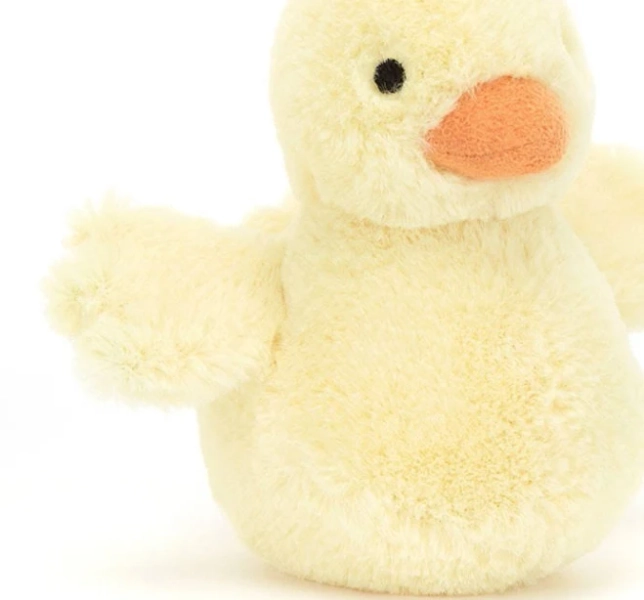 Trotters London Jellycat Fluffly Duck