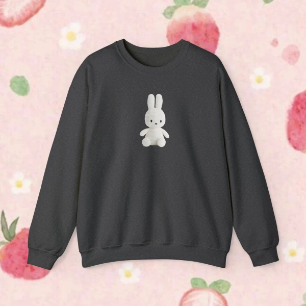 Miffy Plush Adult Crewneck, Unisex Heavy Blend™ Crewneck Sweatshirt | Miffy Hoodie, Miffy Sweatshirt, Miffy Clothes, Miffy Stuffed Animal - Etsy
