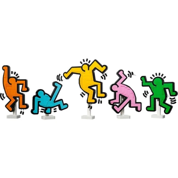 Keith Haring Dancing Figures