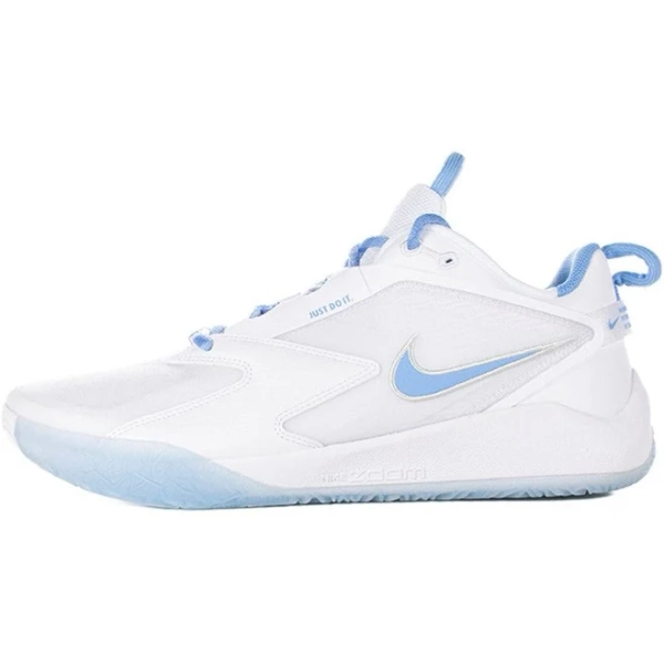 Nike Women's Zoom HyperAce 3 Volleyball Shoe - white/blue 8