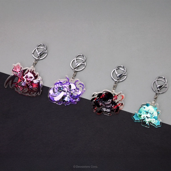 CookieRun Acrylic Keychains of Darkness