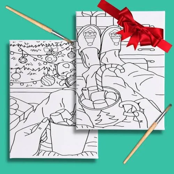 Cozy Christmas Paint Kit