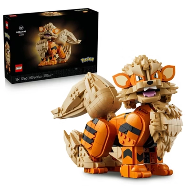LEGO Pokémon Arcanine Building Set 72160