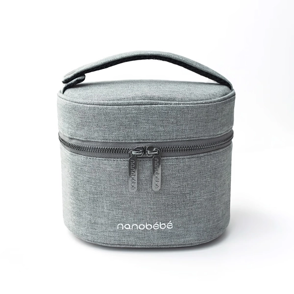 Nanobebe Double Cooler Bag Grey