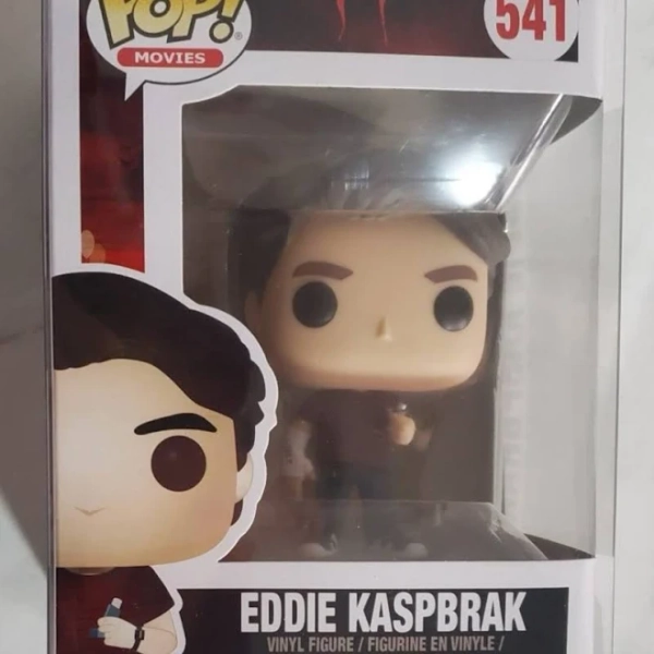 Funko POP Vinyl #541 Eddie Kaspbrak IT Brand NEW With Protector Vaulted - New Toys & Collectibles