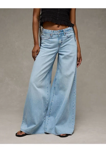 AE Women's Baggy A-Line Fit Jeans