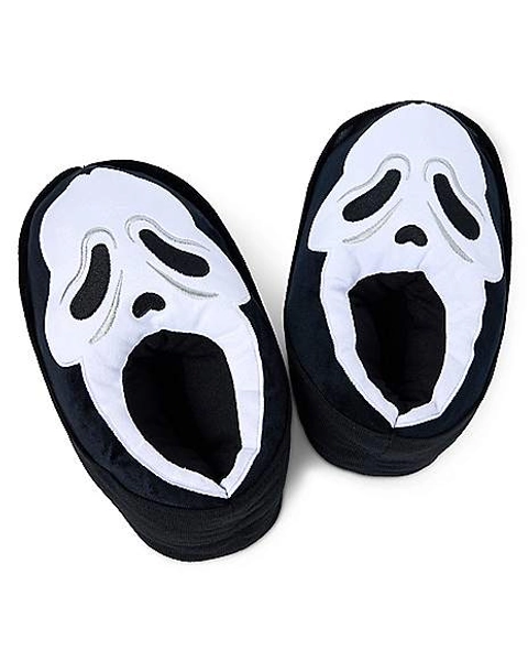 Ghost Face Plush Slippers