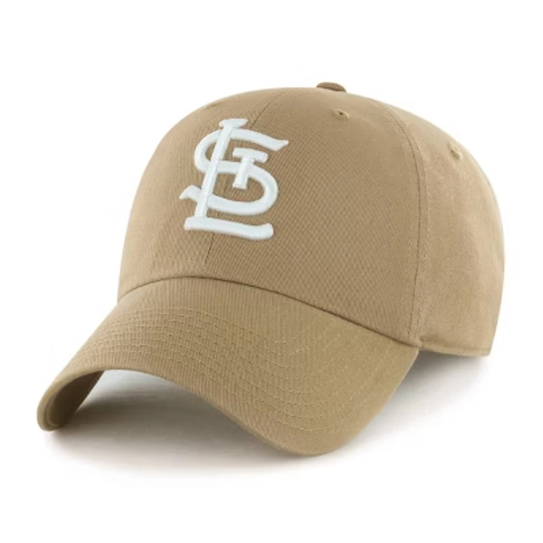 MLB St. Louis Cardinals Khaki Clean Up Hat
