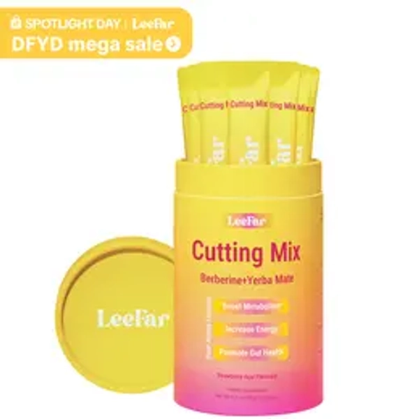 LeeFar Cutting Drink Mix – | Strawberry Açaí Flavor – 30 Servings