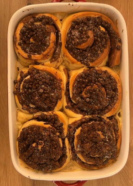 Rich and Fluffy Double Chocolate Rolls — ARCHER'S FOOD