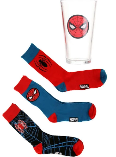 Isaac Morris Ltd Spider-Man Pint Glass Bundle
