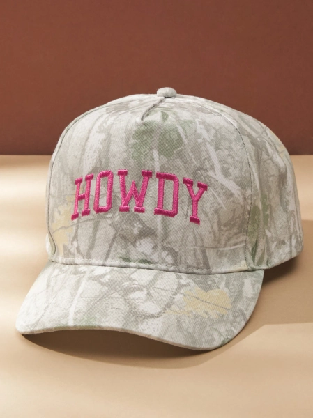 Howdy Camo Trucker Hat in Camo | AS Revival