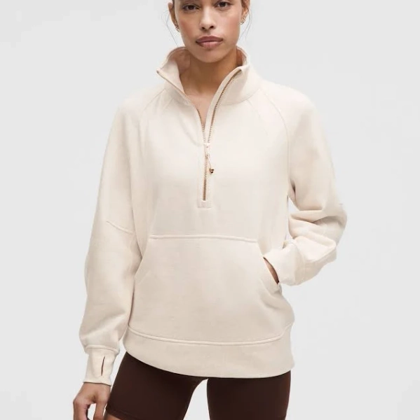 lululemon Scuba Oversized Funnel-Neck Half Zip Women's Long