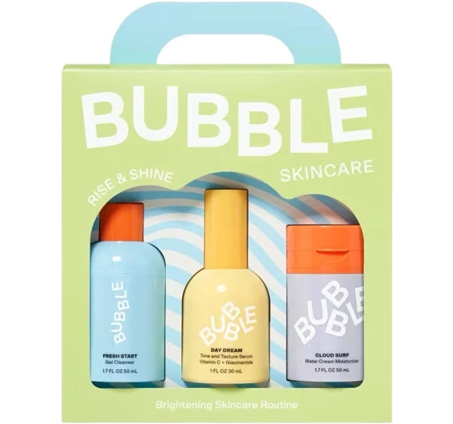 Bubble Rise and Shine Brightening Kit