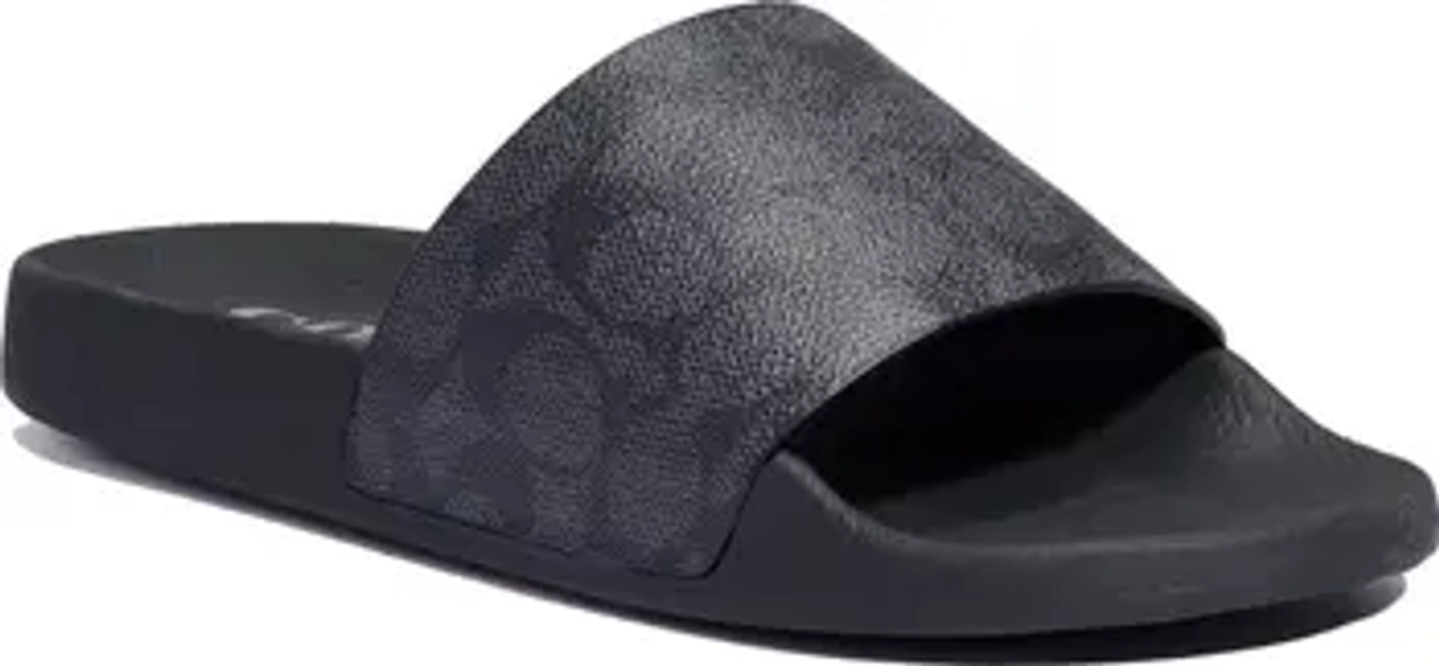 Udele Logo Monogram Slide Sandal