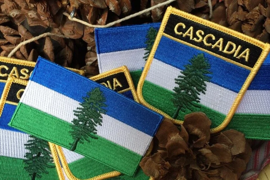 Cascadia Shield patch — Cascadia Department of Bioregion