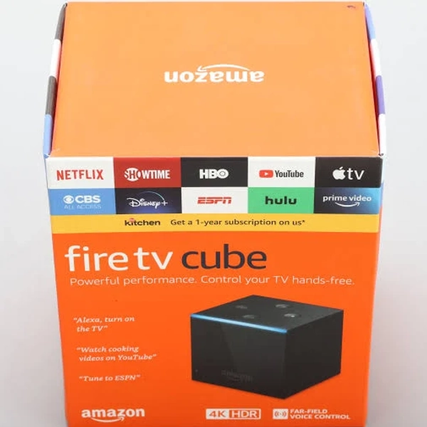 Amazon Fire TV Cube 2nd Gen 4K Ultra HD Streaming Media Player