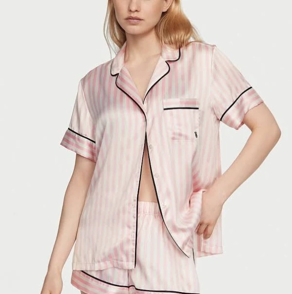 Victoria's Secret Pink Satin Short Pyjamas