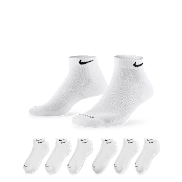 Nike Everyday Plus Cushioned Training Low Socks (6 Pairs)