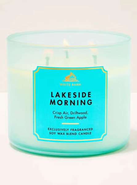 Lakeside Morning 3-Wick Candle