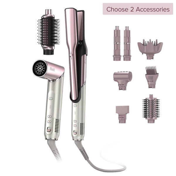 Build Your Own Shark Glam™ Ceramic & Powerful Air Styling & Drying System, Pink
