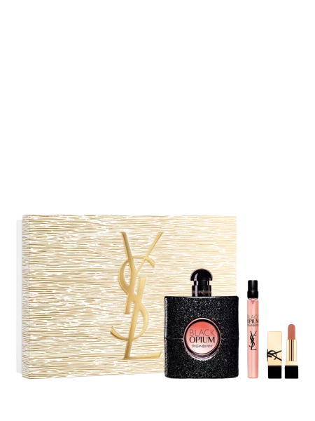 Yves Saint Laurent Black Opium Eau de Parfum 90ml Deluxe Holiday Fragrance Gift Set